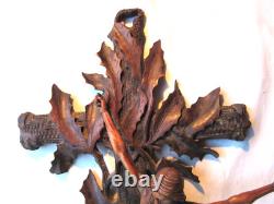 Religious object, Christ on a holly cross, early 19th-century folk art