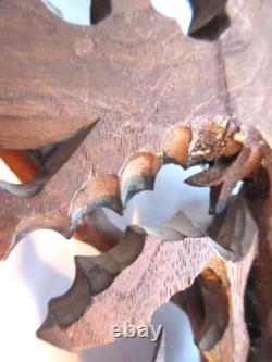 Religious object, Christ on a holly cross, early 19th-century folk art