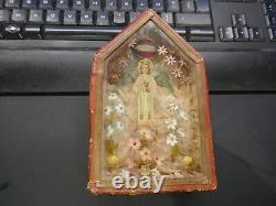 Reliquary, folk art, H17xL11x3.5cm, circa 1900