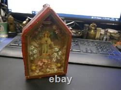 Reliquary, folk art, H17xL11x3.5cm, circa 1900