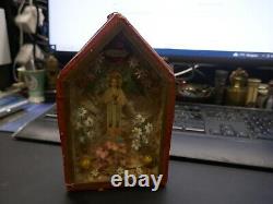 Reliquary, folk art, H17xL11x3.5cm, circa 1900