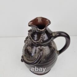SAUXEMESNIL Pitcher, Marquis Friendship XX, Signed. Norman, Anthropomorphic