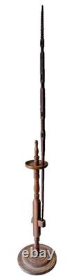 Savoyard Distaff Holder, 19th Century