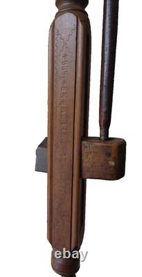 Savoyard Distaff Holder, 19th Century