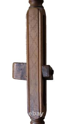 Savoyard Distaff Holder, 19th Century