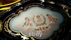 Sèvres Porcelain Platter, Chateau Des Tuileries, Royal Provenance Lp