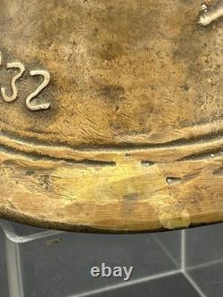 Signed bronze bell by J. P. G or J. P. C dated 1832, Chamonix Devouassoud Simond