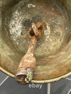 Signed bronze bell by J. P. G or J. P. C dated 1832, Chamonix Devouassoud Simond