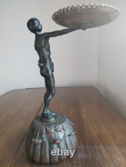 Silent servant hotel counter card holder circa 1910-1930 to place/fix