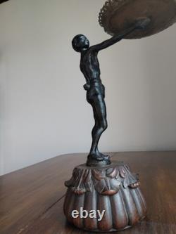 Silent servant hotel counter card holder circa 1910-1930 to place/fix