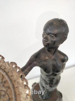 Silent servant hotel counter card holder circa 1910-1930 to place/fix