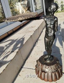 Silent servant hotel counter card holder circa 1910-1930 to place/fix