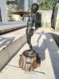 Silent servant hotel counter card holder circa 1910-1930 to place/fix