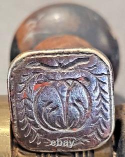 Small Wax Seal Stamp with Unidentified Coat of Arms