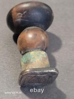 Small Wax Seal Stamp with Unidentified Coat of Arms