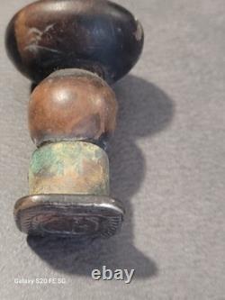 Small Wax Seal Stamp with Unidentified Coat of Arms