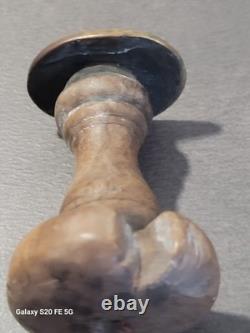 Small Wax Seal Stamp with Unidentified Coat of Arms, Damaged Handle