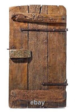 Small old door of Barn / Hautes-Alpes / Popular Art
