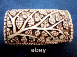 Snuffbox, first quarter of the 19th century. Popular art, collections, tobacco objects