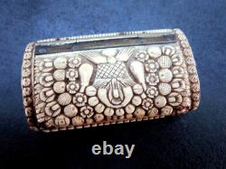 Snuffbox, first quarter of the 19th century. Popular art, collections, tobacco objects