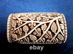 Snuffbox, first quarter of the 19th century. Popular art, collections, tobacco objects