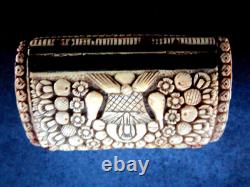 Snuffbox, first quarter of the 19th century. Popular art, collections, tobacco objects