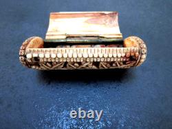 Snuffbox, first quarter of the 19th century. Popular art, collections, tobacco objects