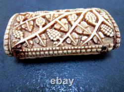 Snuffbox, first quarter of the 19th century. Popular art, collections, tobacco objects