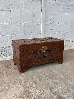 Solid Camphorwood Indochina Chest 20th Century