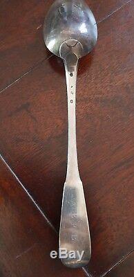 Spoon A Ragout Silver 1810 Poincon Old Man Michelangelo 149 Gr Orfevre Cotta