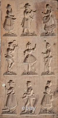 Springerle / aniseed bread / speculoos mould, Switzerland, carved wood, 19th century