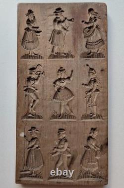 Springerle / aniseed bread / speculoos mould, Switzerland, carved wood, 19th century