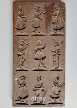 Springerle / aniseed bread / speculoos mould, Switzerland, carved wood, 19th century