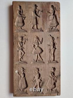 Springerle / aniseed bread / speculoos mould, Switzerland, carved wood, 19th century