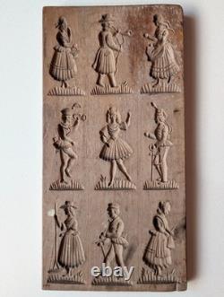 Springerle / aniseed bread / speculoos mould, Switzerland, carved wood, 19th century