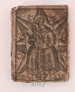 Strange Prophylactic Engraving In The Form Of A Small 17th Century Booklet