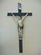 Stunning And Rare Large Large Wooden Crucifix Carved In Late 18th / Early Xix S