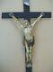 Stunning And Rare Large Large Wooden Crucifix Carved In Late 18th / Early Xix S