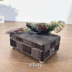 Sublime Music Box signed AMI Rivenc Geneva 1880 Musical Automaton Bird