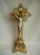 Superb Crucifix Gilded With Gold Leaf Louis Philippe Era