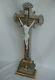 Superb Crucifix Gilded With Gold Leaf Napoleon Iii Period