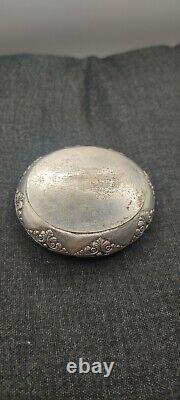 Superb Indian silver tobacco box 1900s 24g