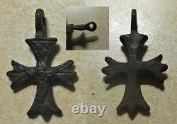 Superb Viking or Byzantine Cross / Mega Top Quality / Black Patina / Rrrrrrrrrr