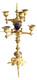 Superb Large Gilt Bronze Centerpiece Chandelier, Napoleon Iii, 19th Century, 6 Arms