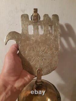 Synagogue Lamp Or Vintage Morocco Mosque Islamic And Judaica Lamp Morocco