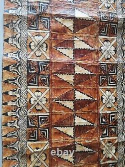 Tapa Artisanal Polynesia 1950s