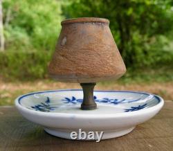 The Pyrogène Paris, beautiful and antique pyrogène, Bayeux porcelain, signed BX