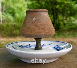 The Pyrogène Paris, beautiful and antique pyrogène, Bayeux porcelain, signed BX