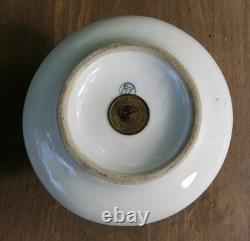 The Pyrogène Paris, beautiful and antique pyrogène, Bayeux porcelain, signed BX