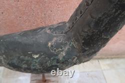 Three Ancient Beautiful Copper Riveted Rooster Weathervane